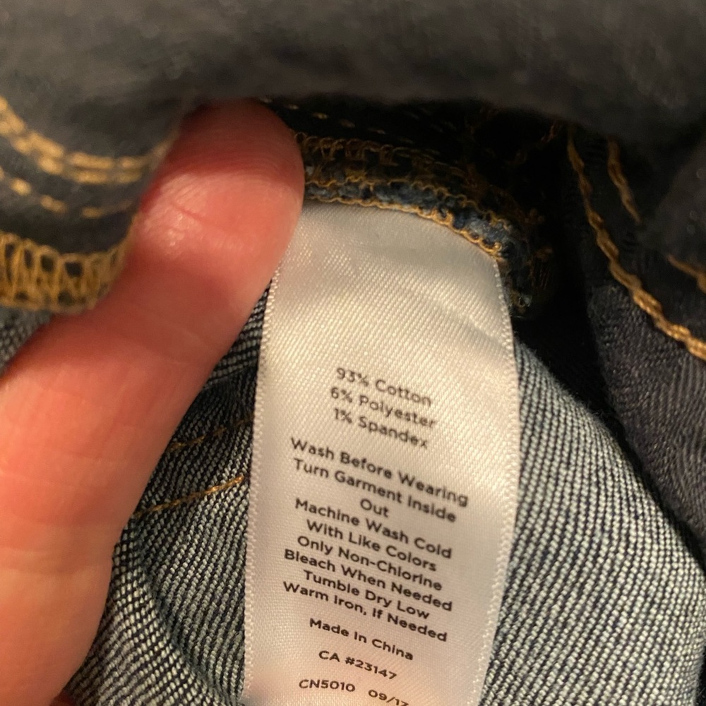 Talbots Flawless Five Pocket Barely Boot Curvy Je… - image 2